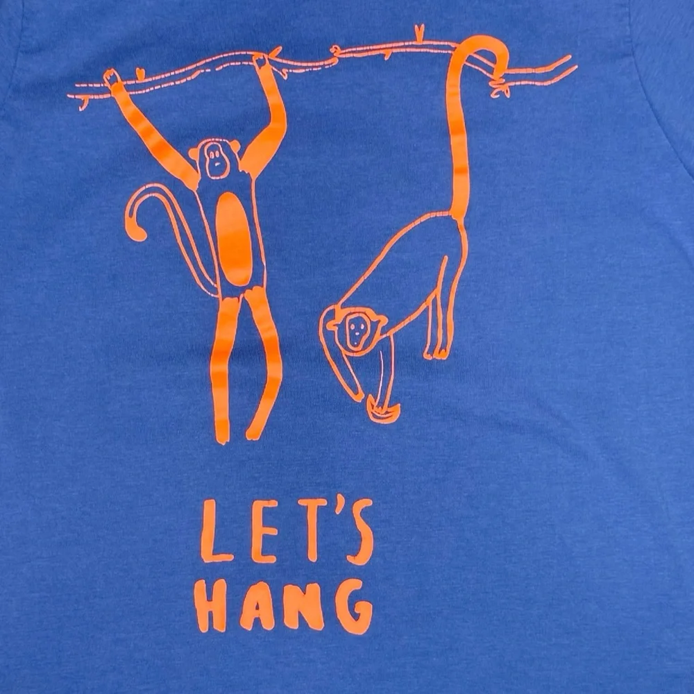 Johnnie B (Mini Boden) Let’s‎ Hang Monkey Tee
